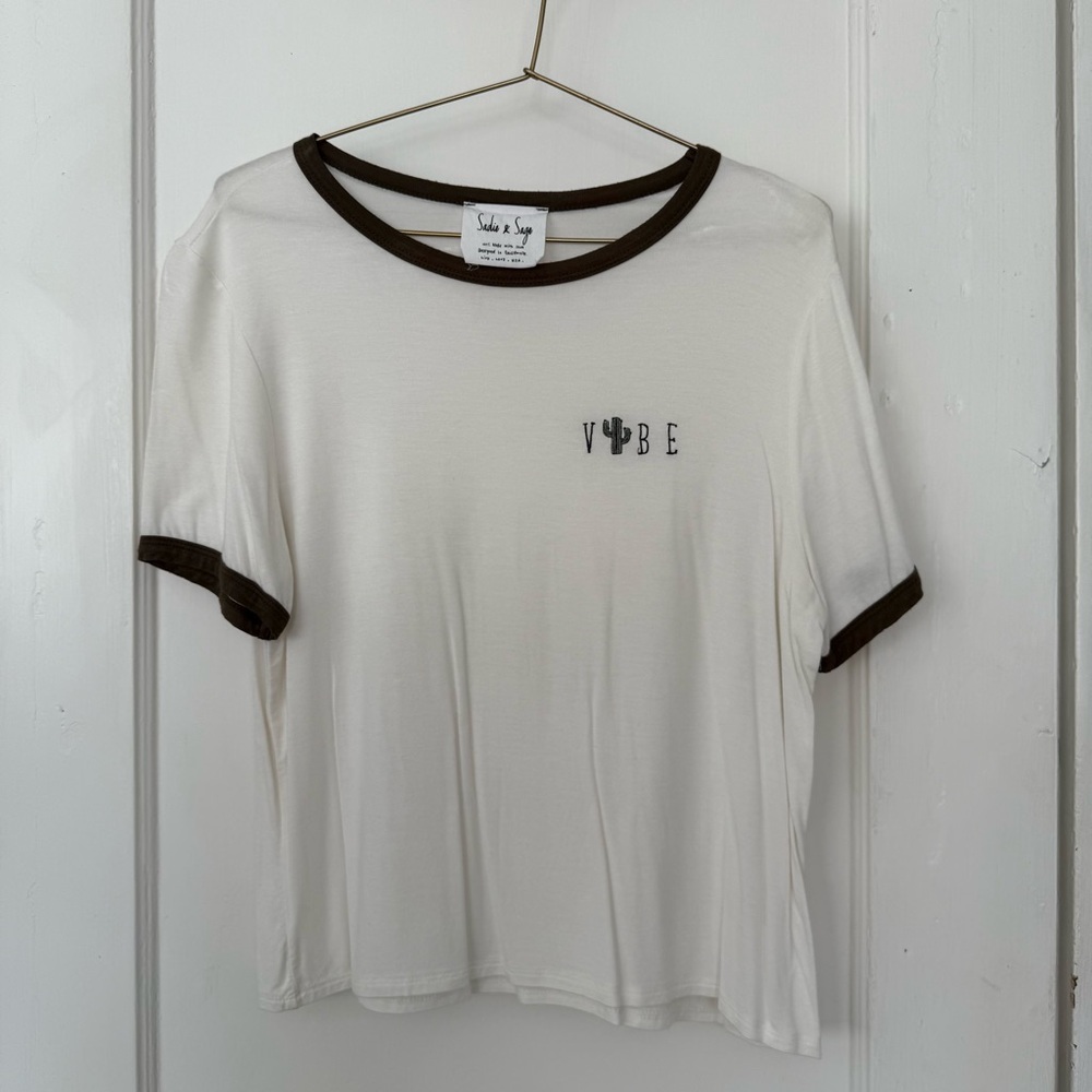Sadie & Sage vibe cactus tee